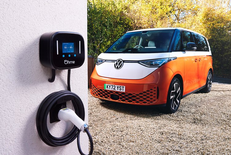 domestic electric car charging point